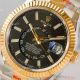 Super Clone Rolex Sky Dweller Two Tone Black Dial Swiss Cal.9002 Movement (4)_th.jpg